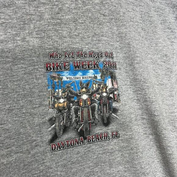 Bike Week 2011 T Shirt Mens XL Daytona Beach FL - Picture 2 of 10